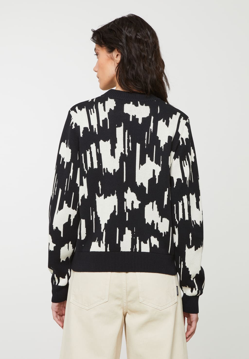 Pullover PEPPER PATCHES - black