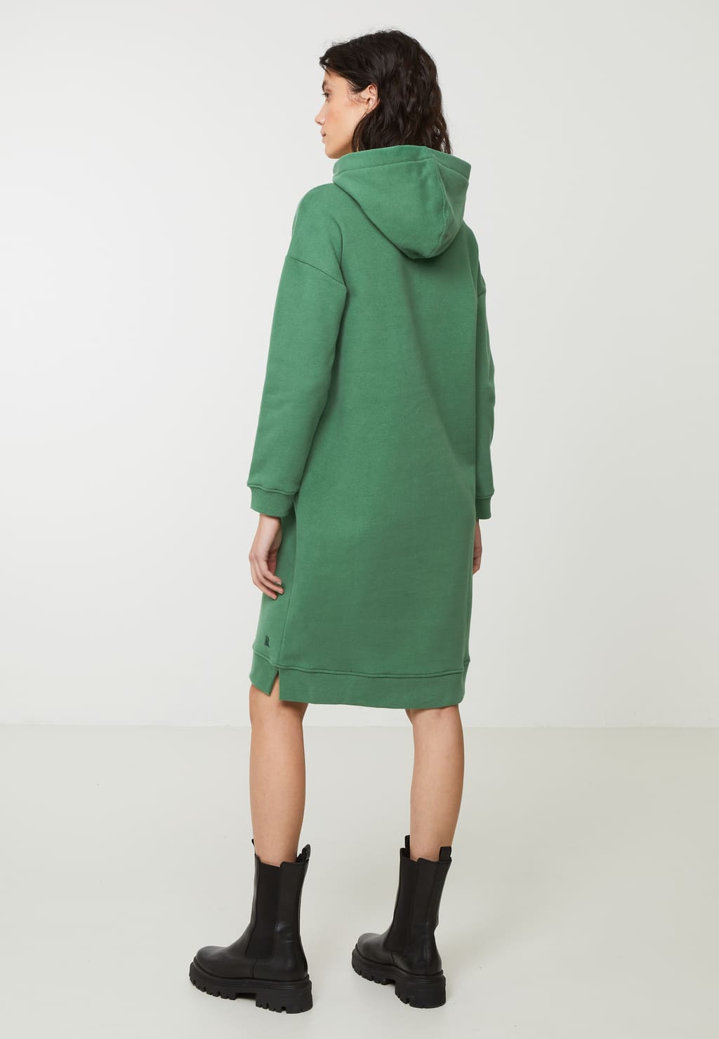 Sweat Dress ANUBIAS - garden green