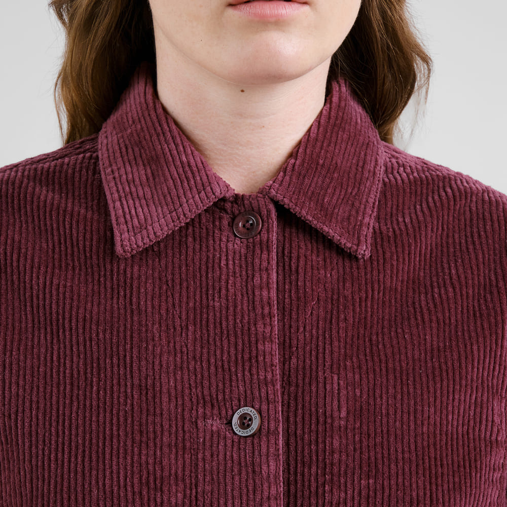 Jacket STIBY - corduory red