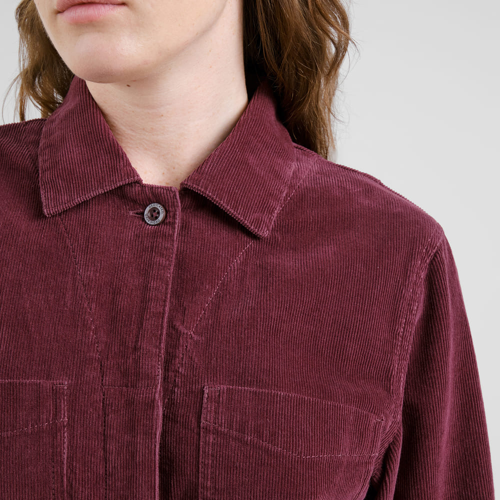 Overall DOCKSTA corduroy red