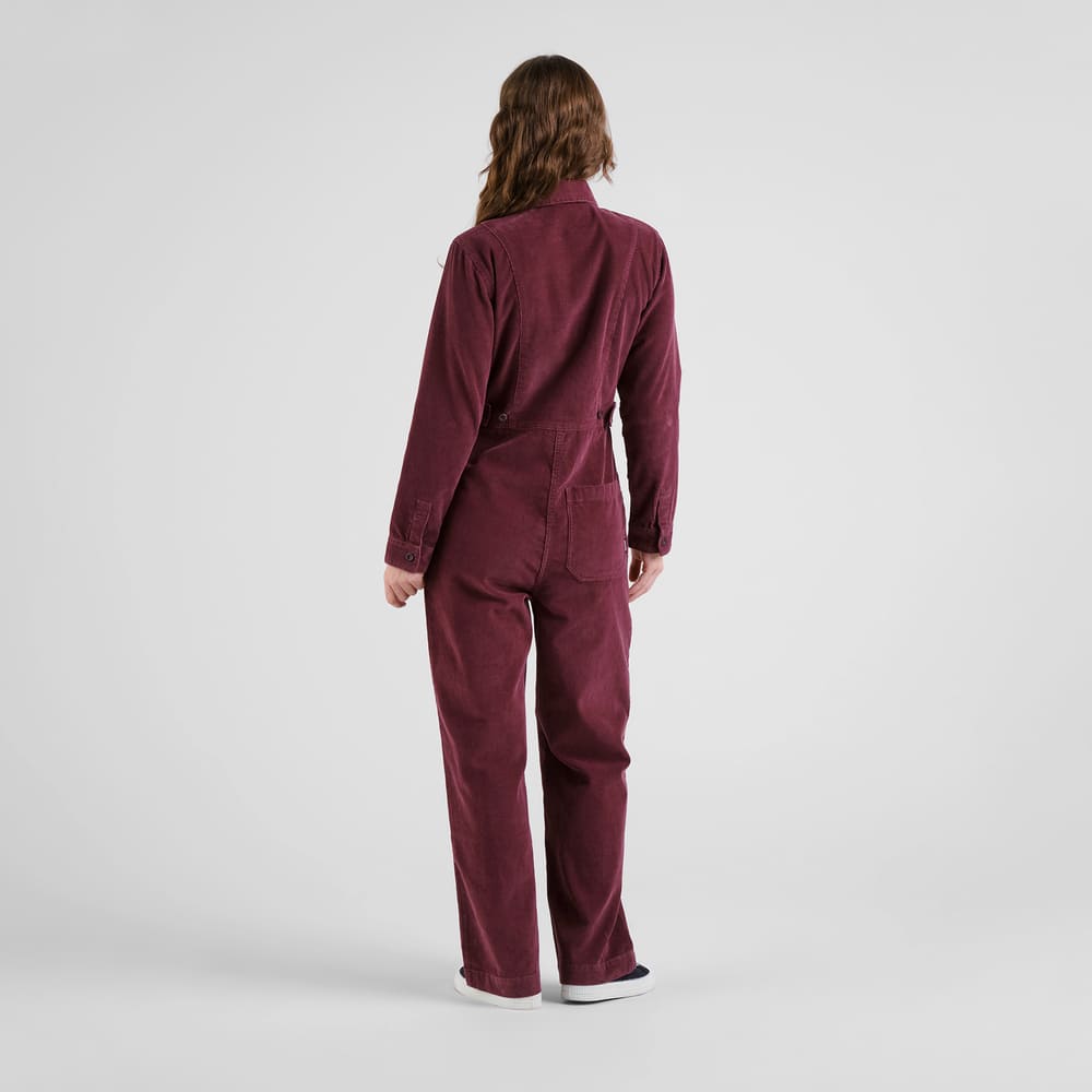 Overall DOCKSTA corduroy red