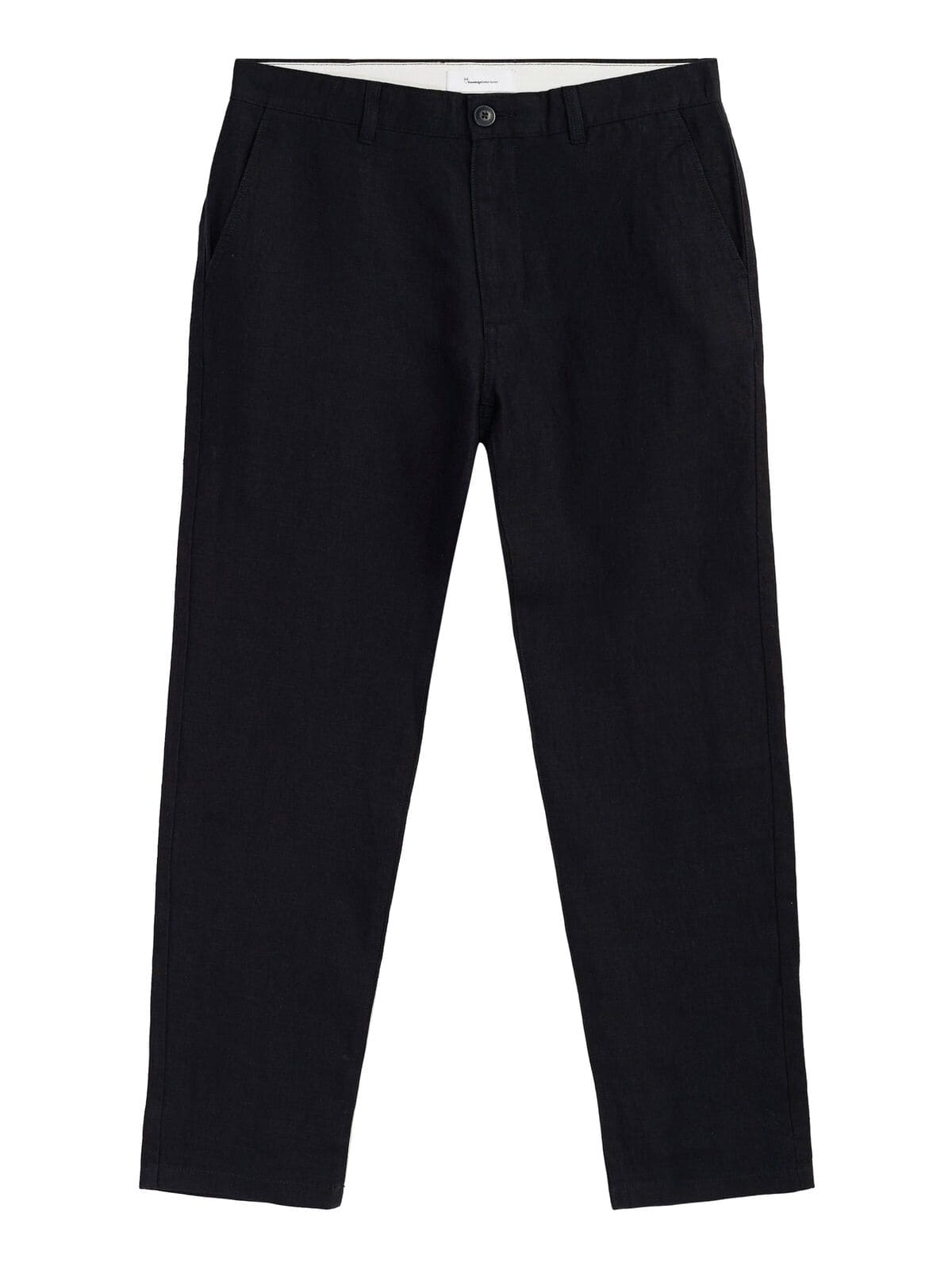 CHUCK linen pants - GOTS/Vegan - black jet