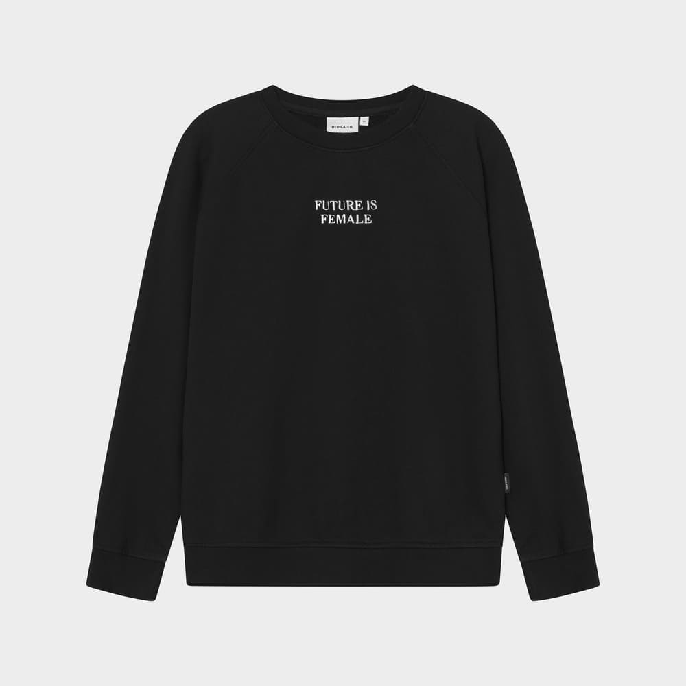 Sweatshirt YSTAD future femal - black