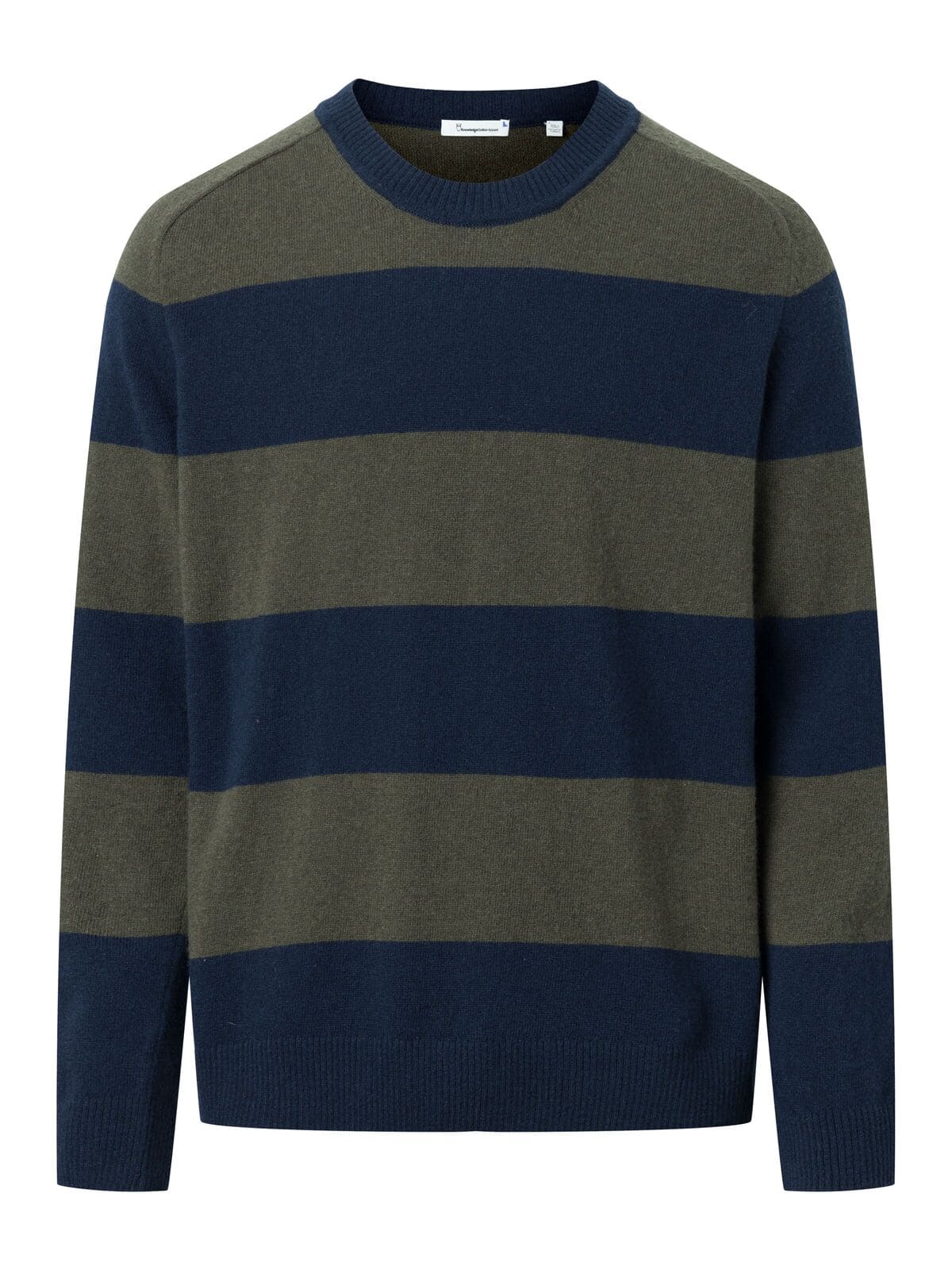 Pullover STRIPES O-Neck - green