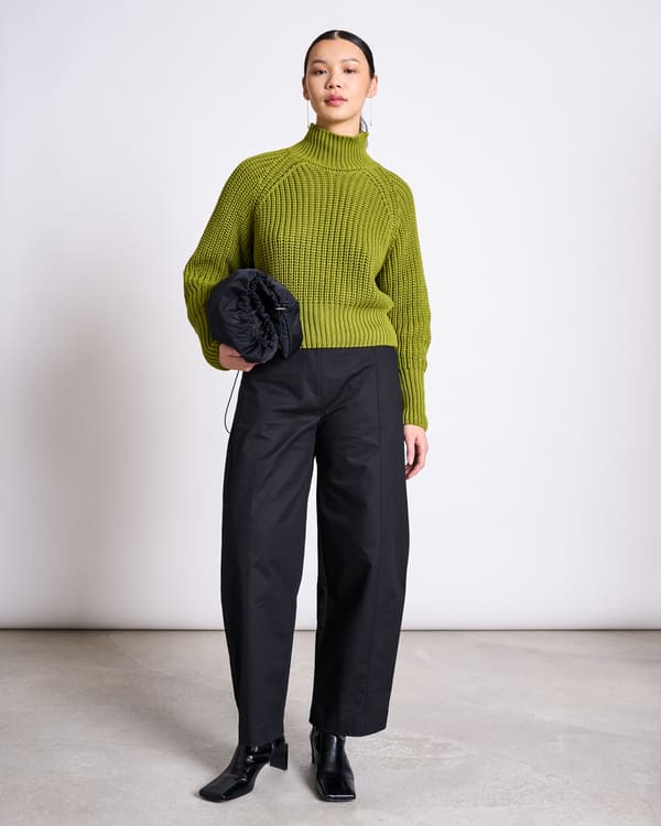 Jumper OLA - mossy pear