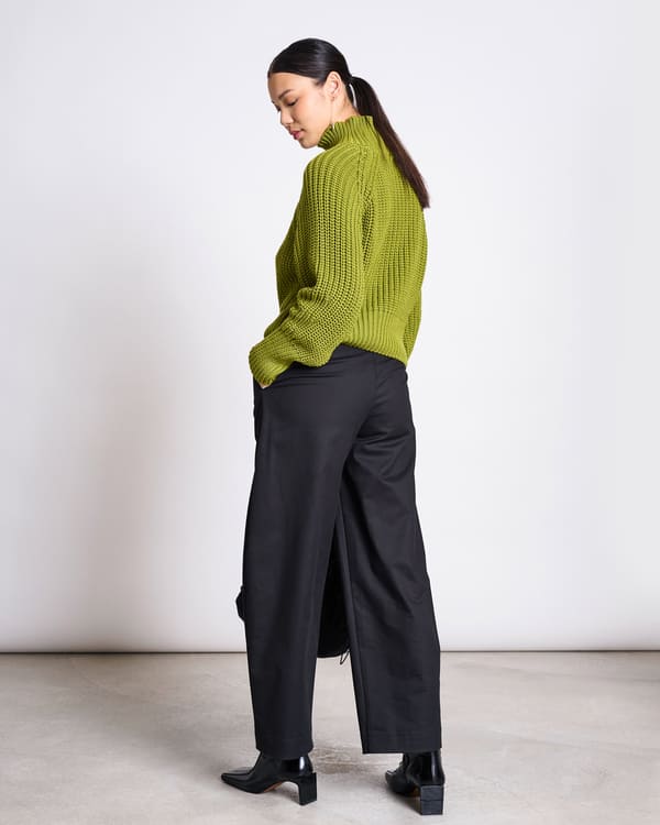 Jumper OLA - mossy pear