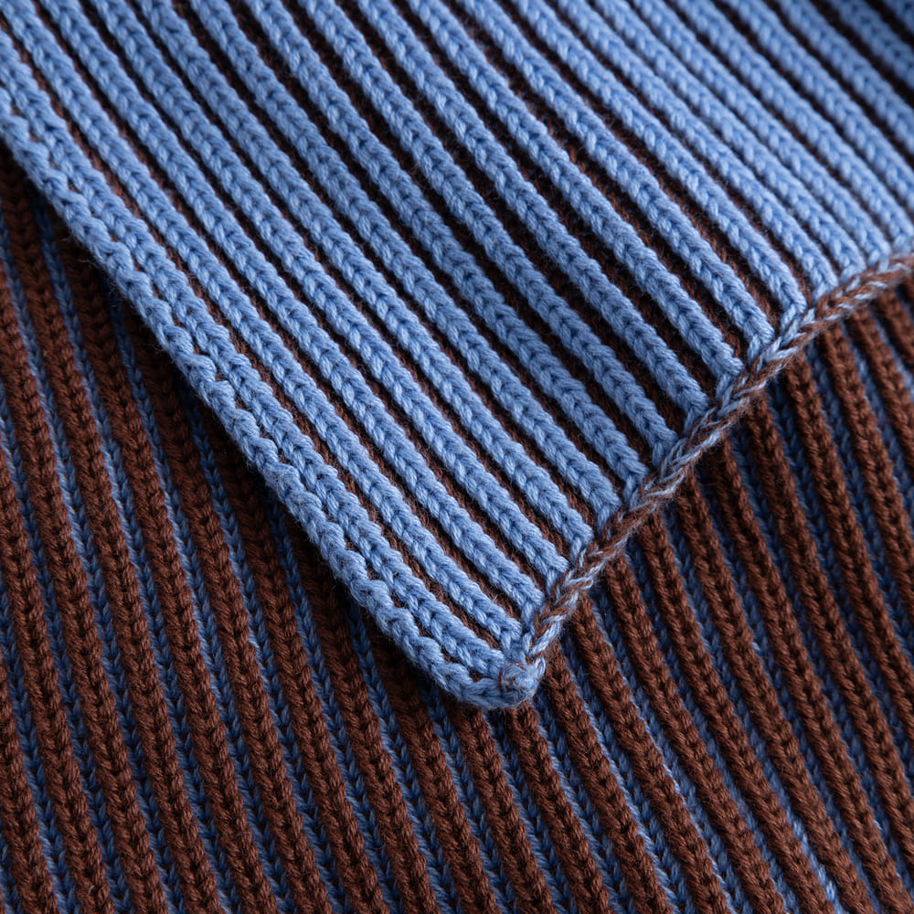 Scarf NORRFORS cappu cornflower