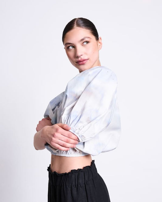 Blouse LAIDE- cloud print