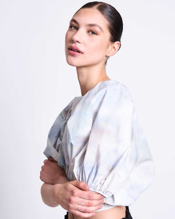 Blouse LAIDE- cloud print