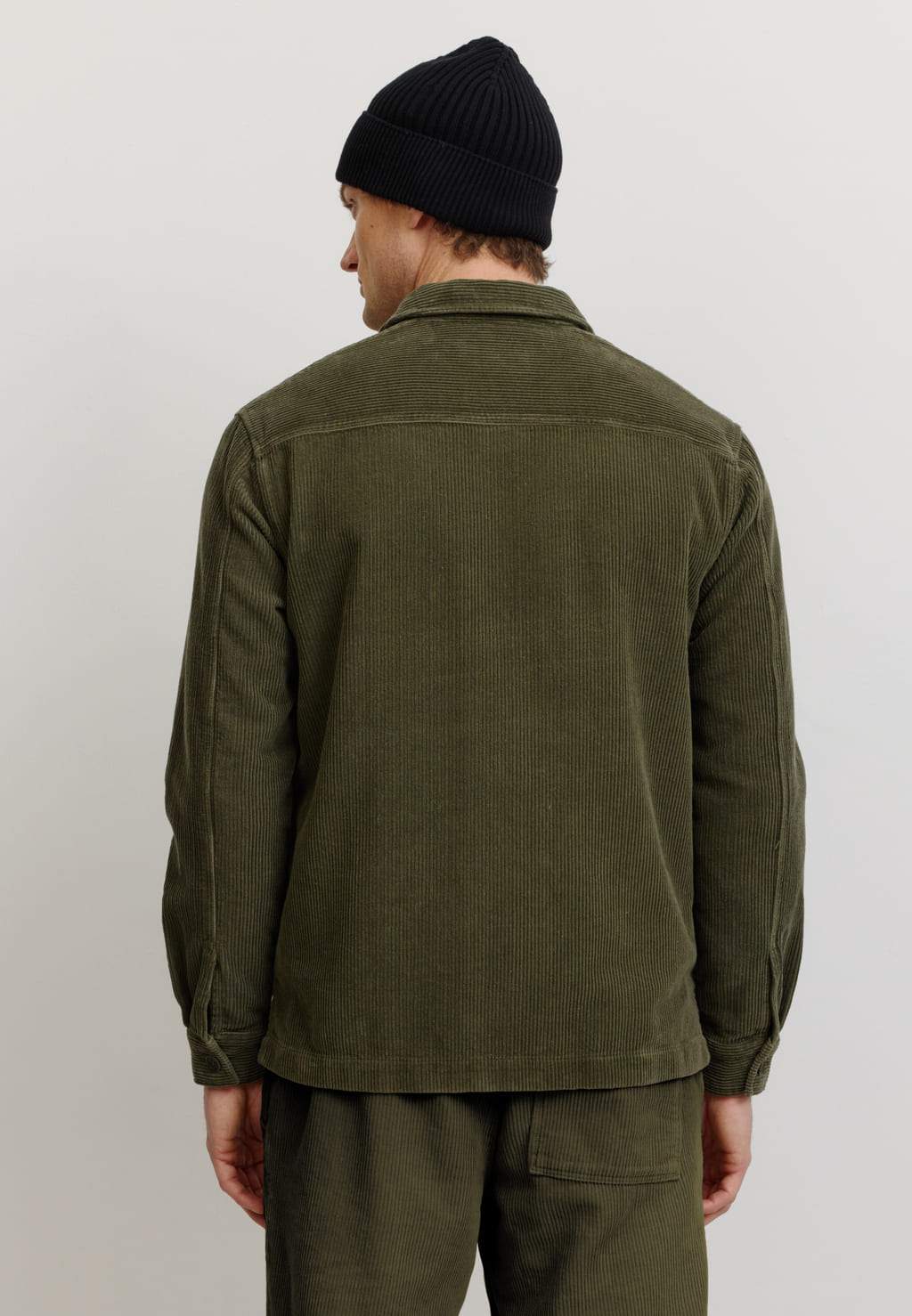 Overshirt ALBUCA - cord olive