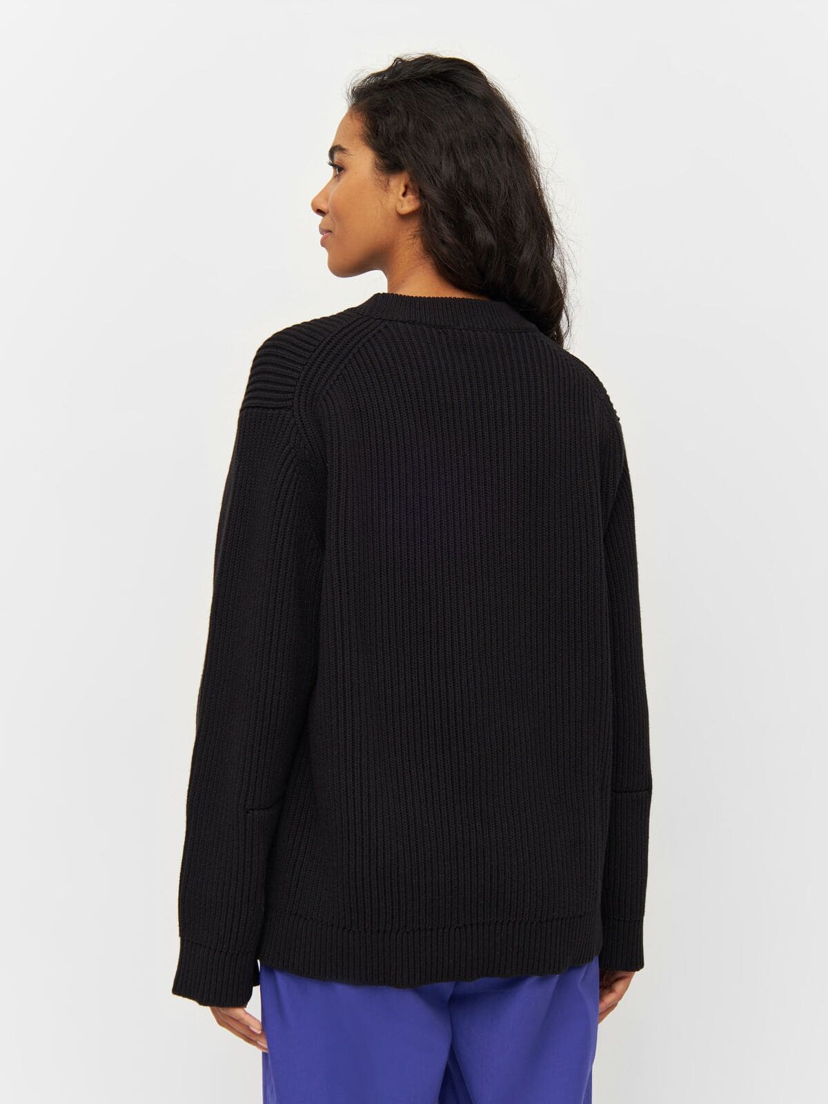 Pullover HEAVY KNIT - black