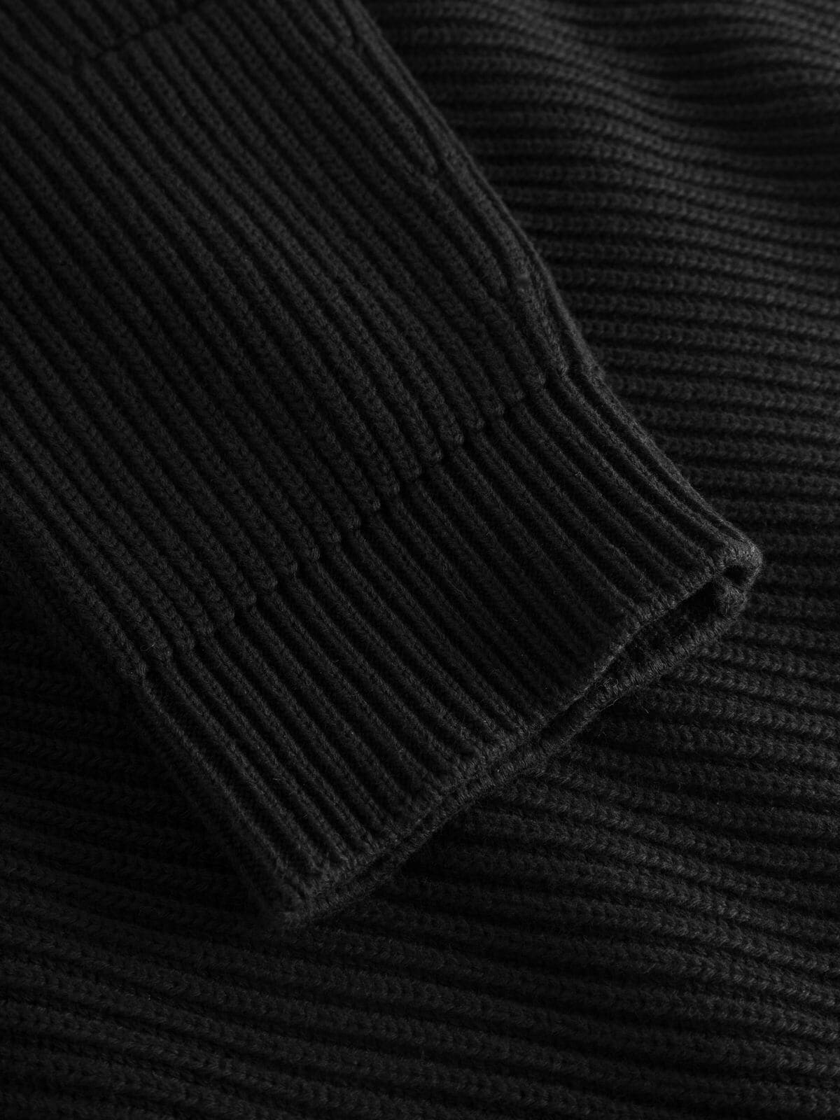 Pullover HEAVY KNIT - black