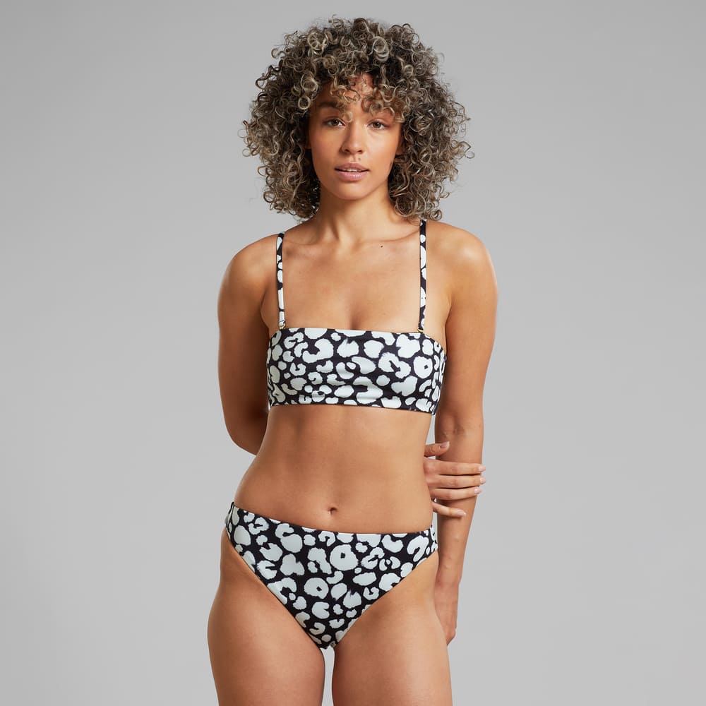 Bikini Top ROMA - leo black