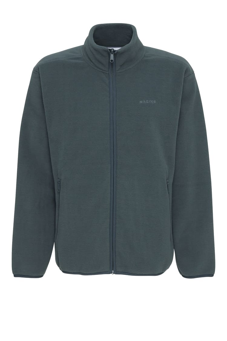 Fleece Jacket HALLOCK - steel blue