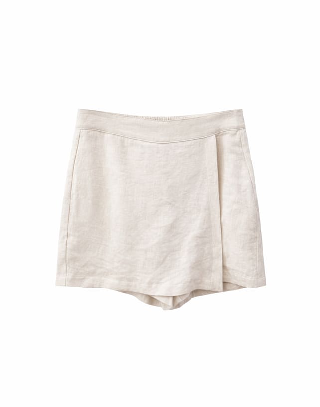 Linen Skort - moon