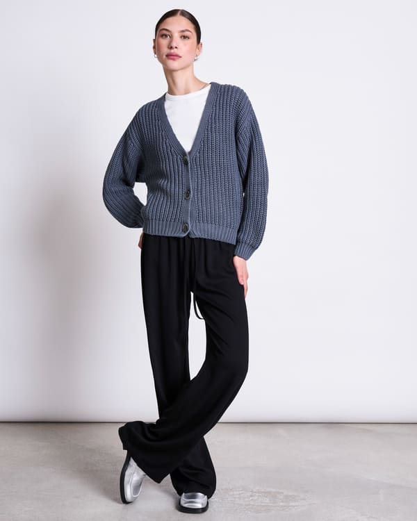 KNIT JACKET LENA turbulence