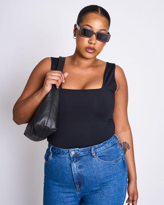 Top MERIDA - black