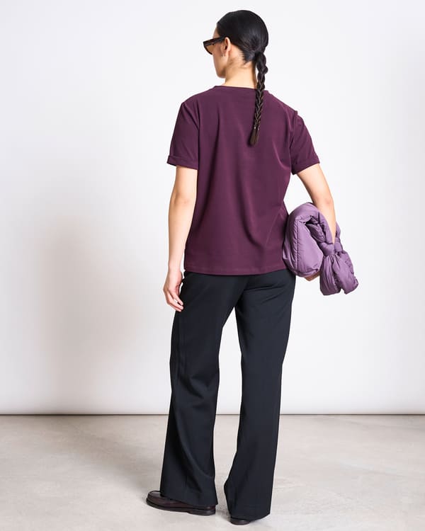 T-Shirt BOY - cherry lacquer