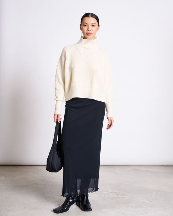 Jumper OLA WOOLY - offwhite