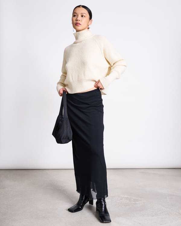 Jumper OLA WOOLY - offwhite