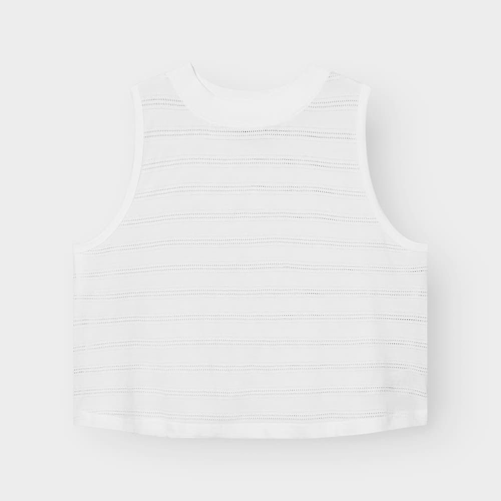 Top NAMSOS LACE - white