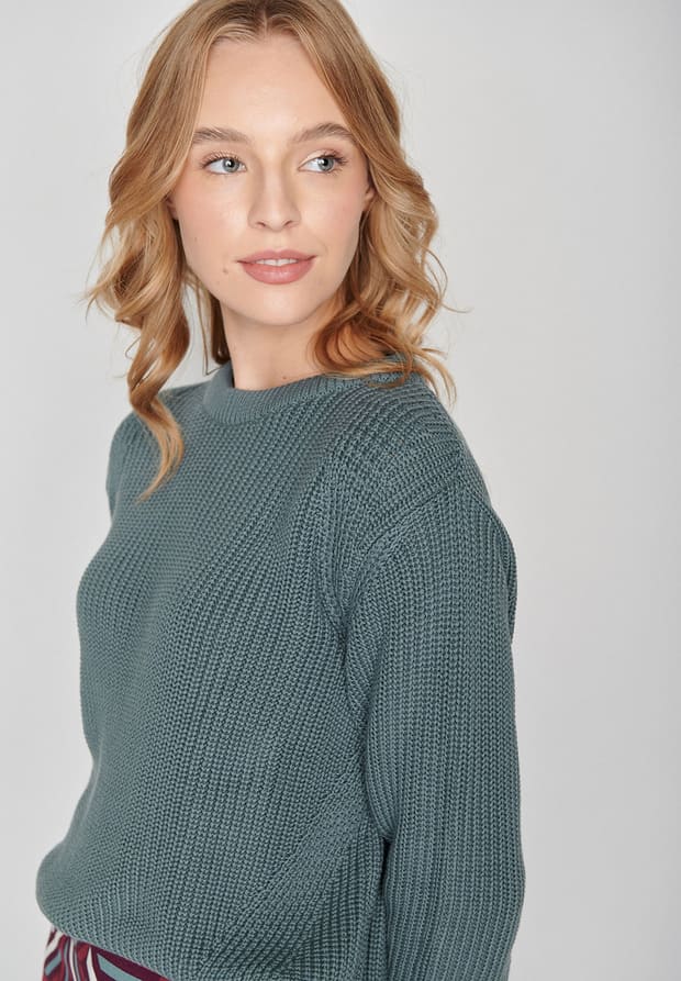 Pullover COSY - north sea