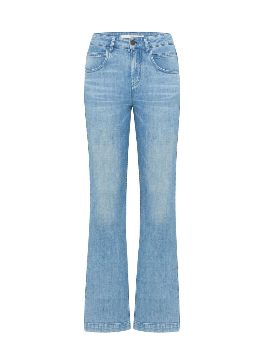 Flared Jeans - light blue denim