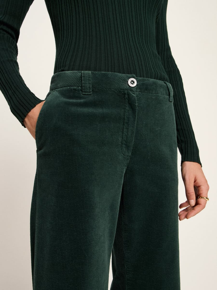 Marlenehose - forest kord
