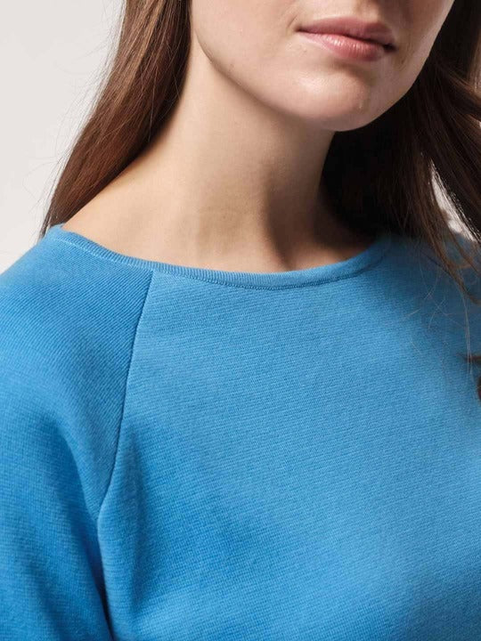 Pullover in Punto Milano - blue sea