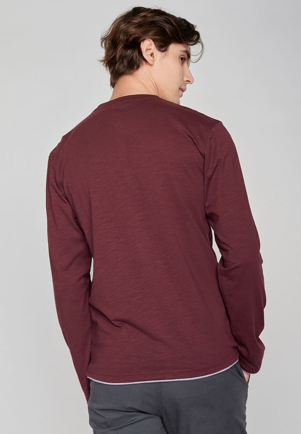 Longsleeve ROUGH - velvet rain