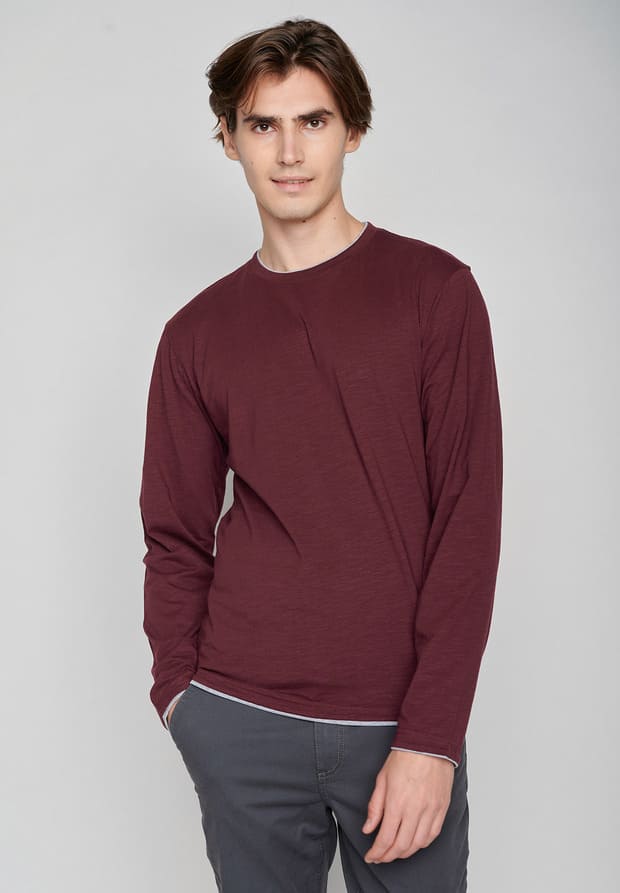 Longsleeve ROUGH - velvet rain