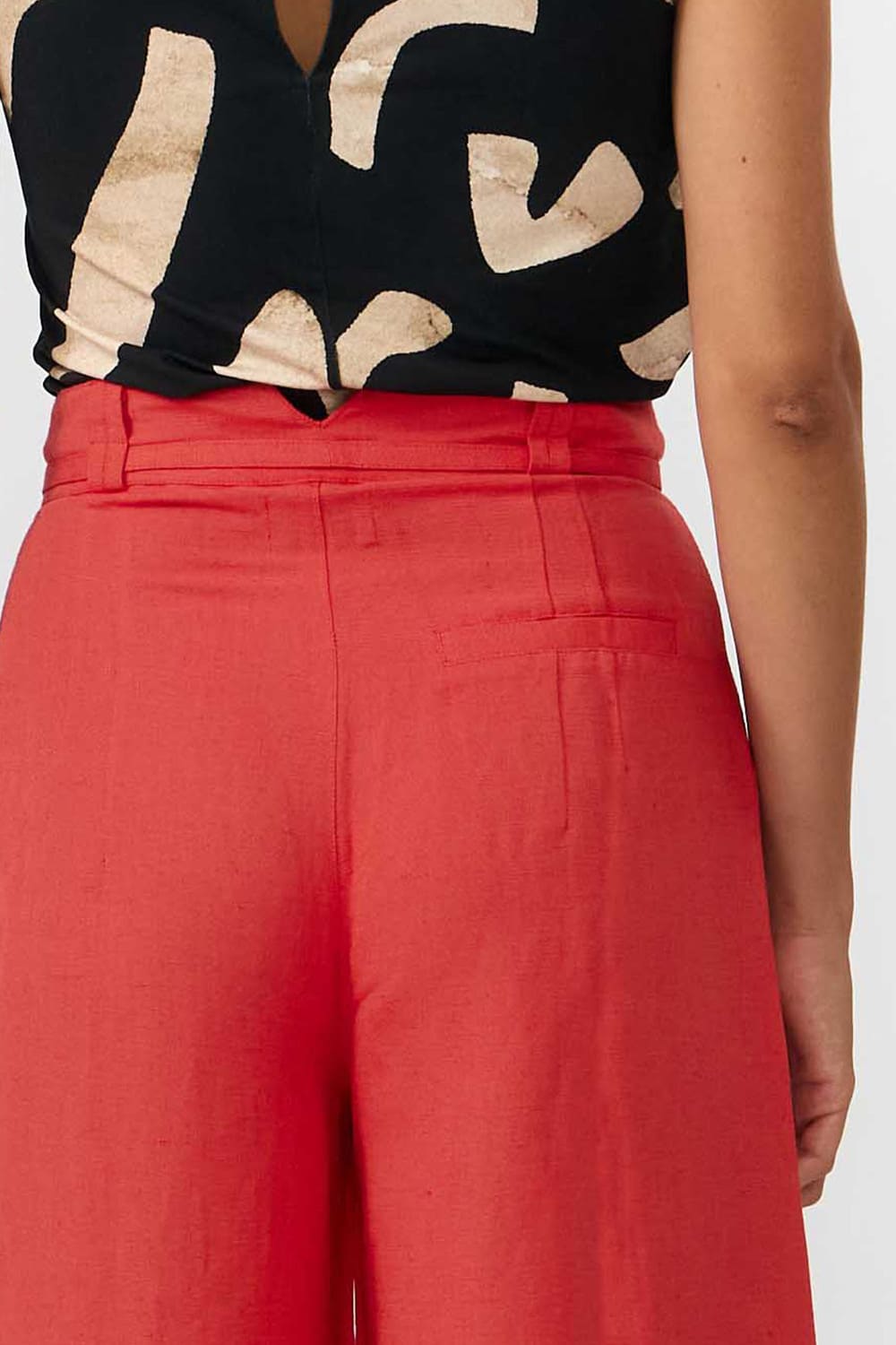 Pants RAMALA - red