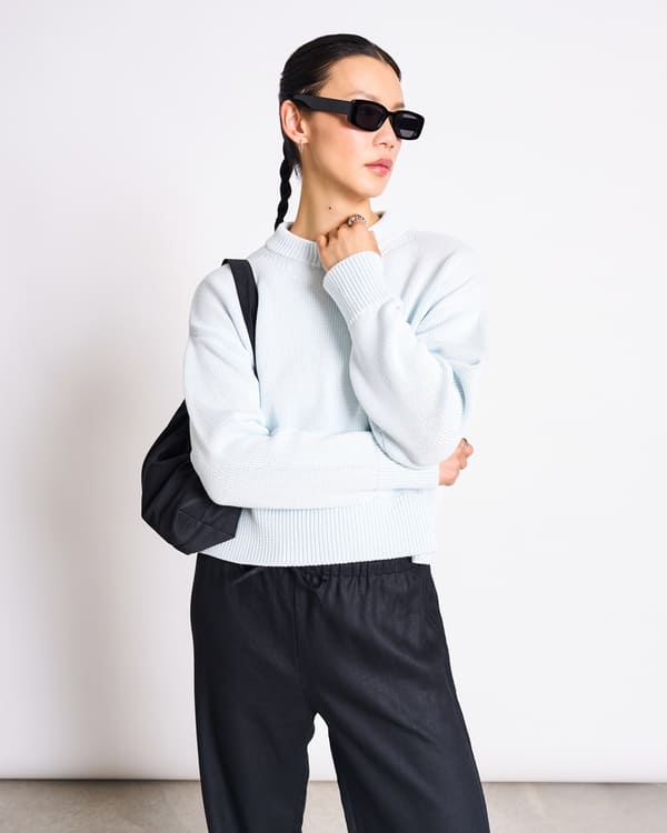 Jumper YAGMUR - ice blue