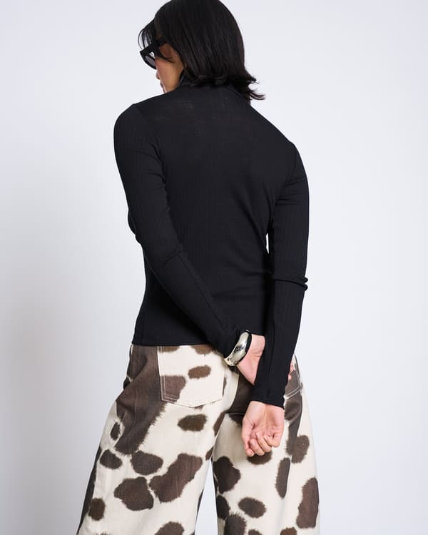 Longsleeve VELL - black