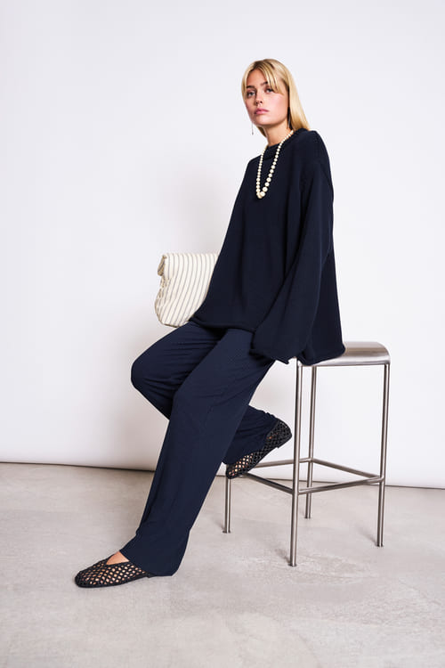 Wide Pants SMILLA - nightfall