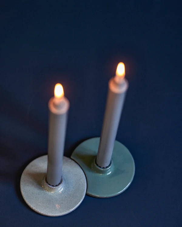 Kerzenständer LUZ halb - jade