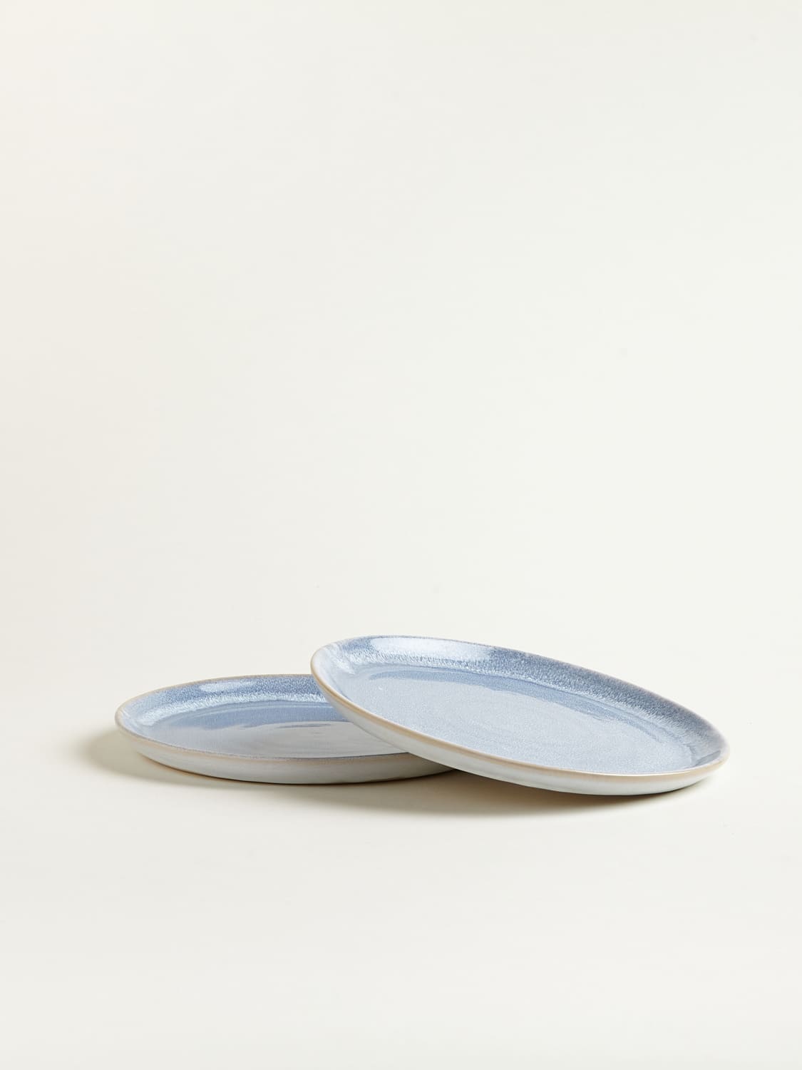 Kleiner Teller - graublau