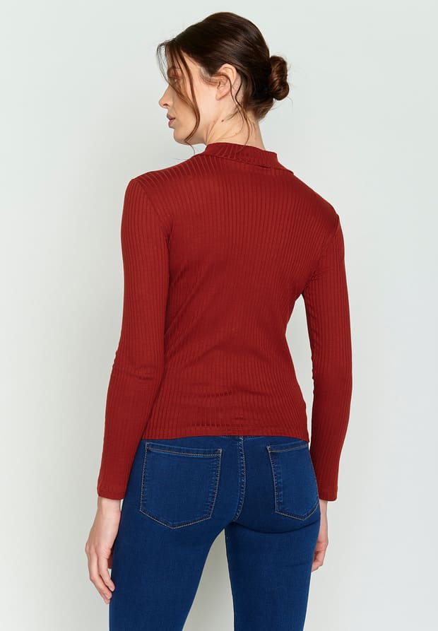Jumper FOLLOW - winter red