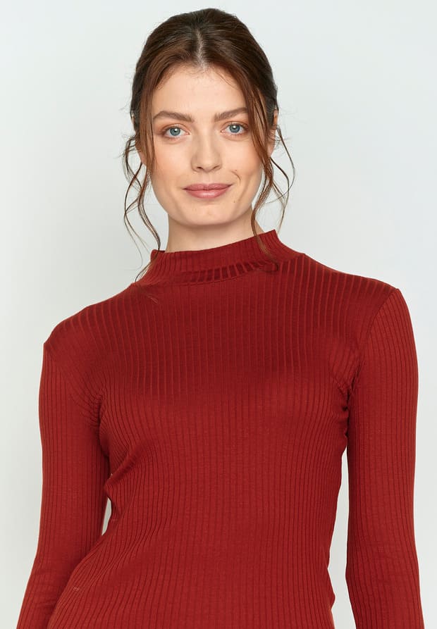 Jumper FOLLOW - winter red