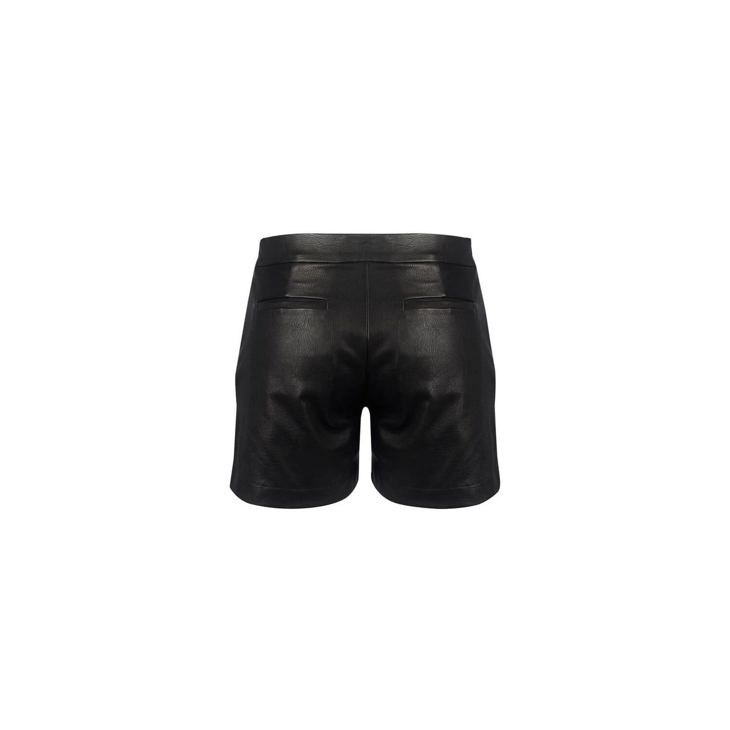 Leather shorts