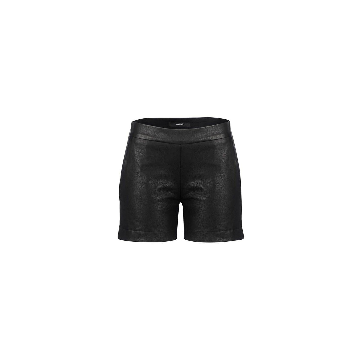 Leather shorts