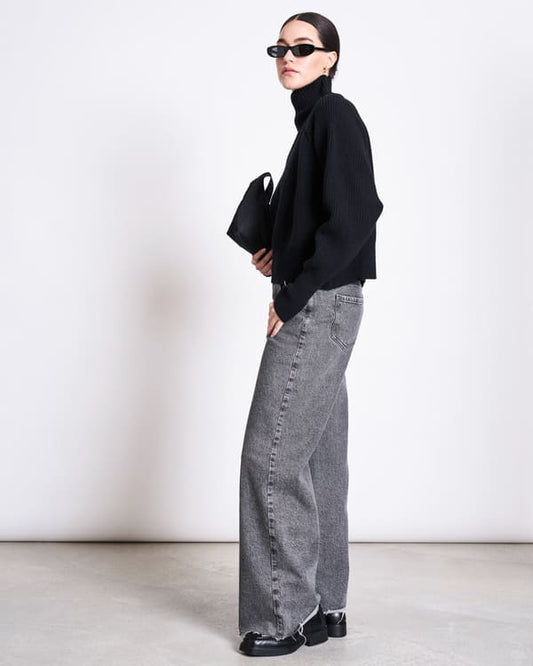 Jumper OLA WOOLY - black