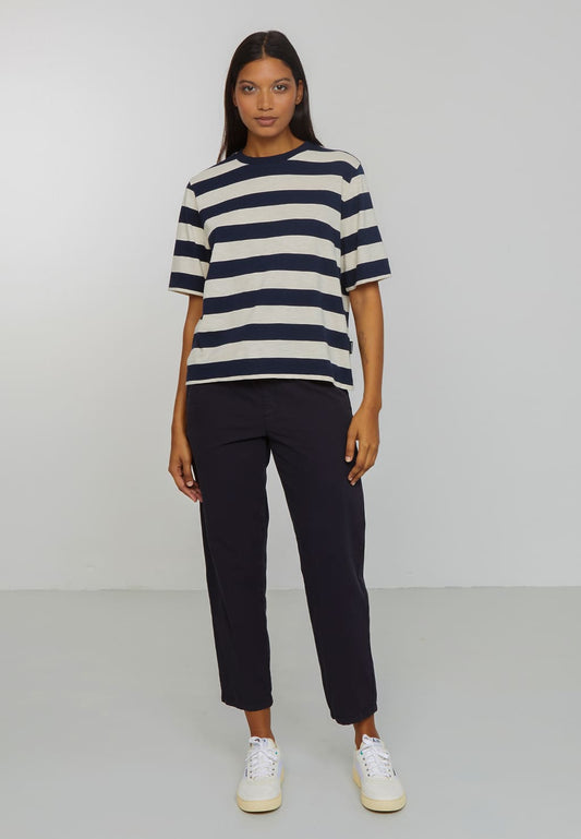 T-Shirt AZOLLA - stripes navy