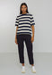 T-Shirt AZOLLA - stripes navy