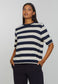 T-Shirt AZOLLA - stripes navy