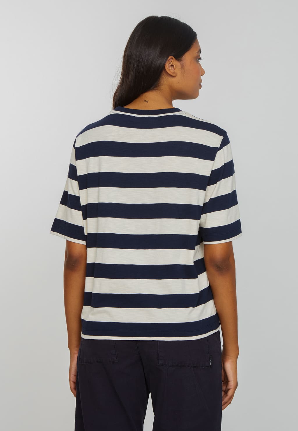 T-Shirt AZOLLA - stripes navy