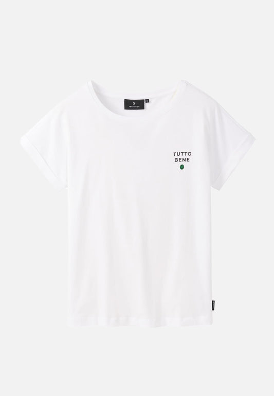 T-Shirt CAYENNE TUTTO BENE - white