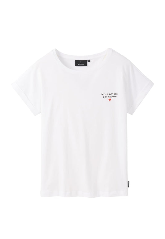 T-Shirt CAYENNE MORE AMOR - white