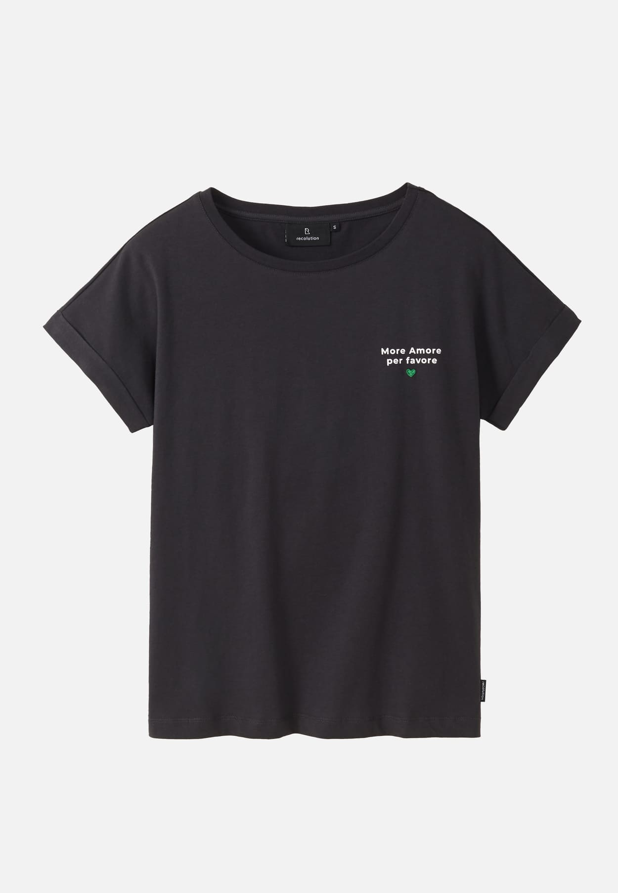 T-Shirt CAYENNE MORE AMOR - black