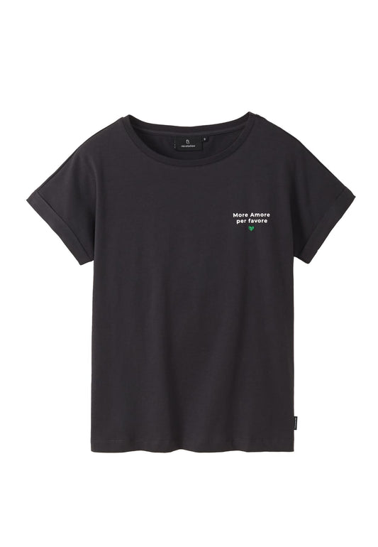 T-Shirt CAYENNE MORE AMOR - black